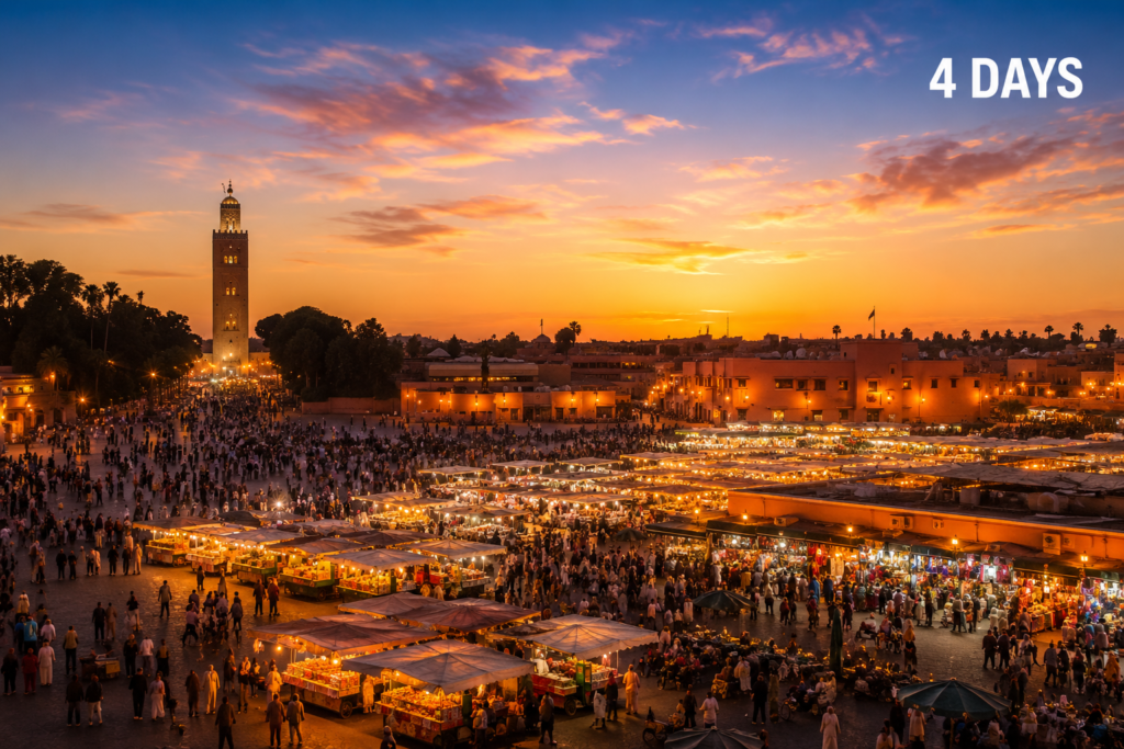 4 day trip from marrakech to fes