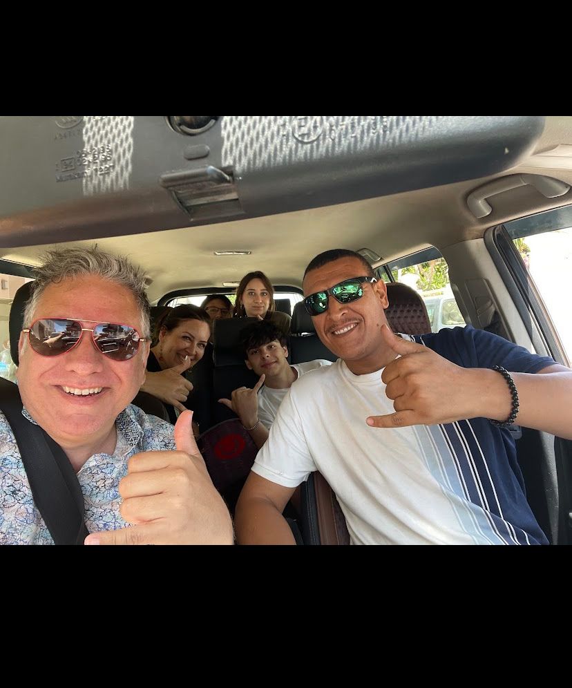 Guests travelling through Morocco with a local guide